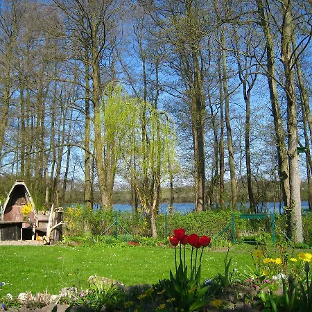 Quaint Bungalow In Klein Labenz With Jetty Feriehus